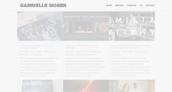 Desktop Screenshot of gabriellemoser.com